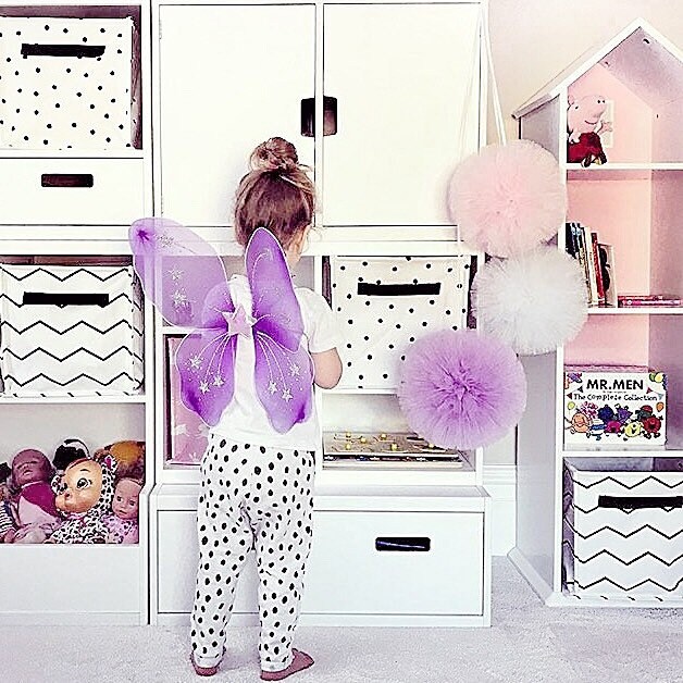 Nursery Pom Poms Hanging Pom Poms Nursery Decor Nursery Etsy UK