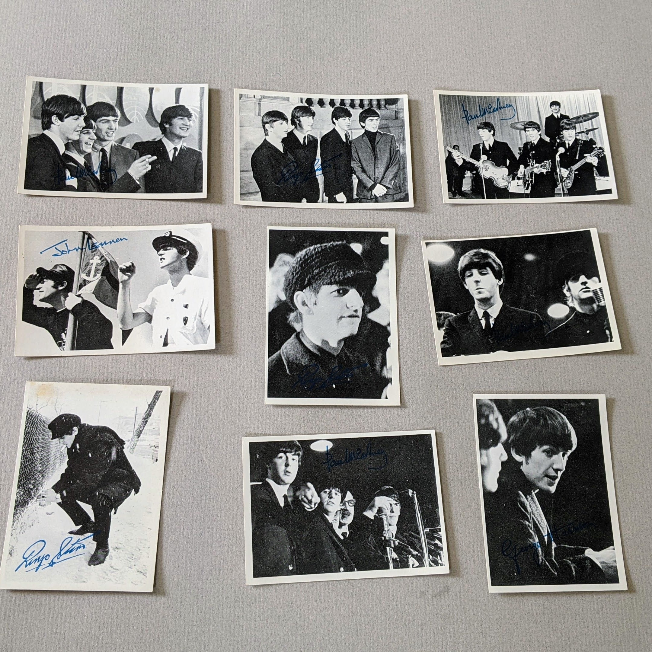 BEATLES TRADING CARDS T.C.G. 2nd Series Complete Set 55 Cards Etsy