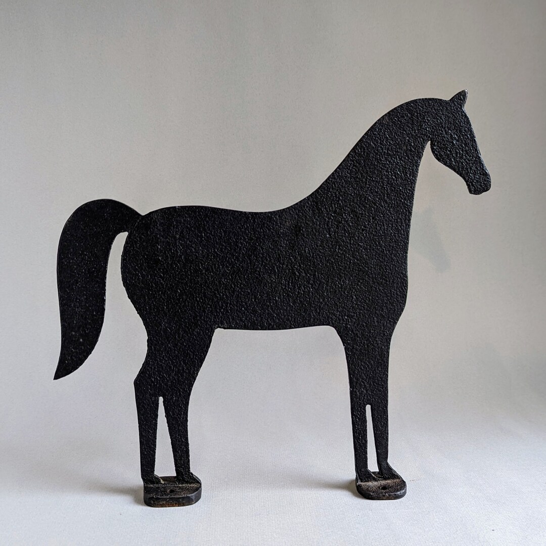 VIRGINIA METALCRAFTERS HORSE Boot Scraper Cast Iron, Made for Old Sturbridge Village Etsy