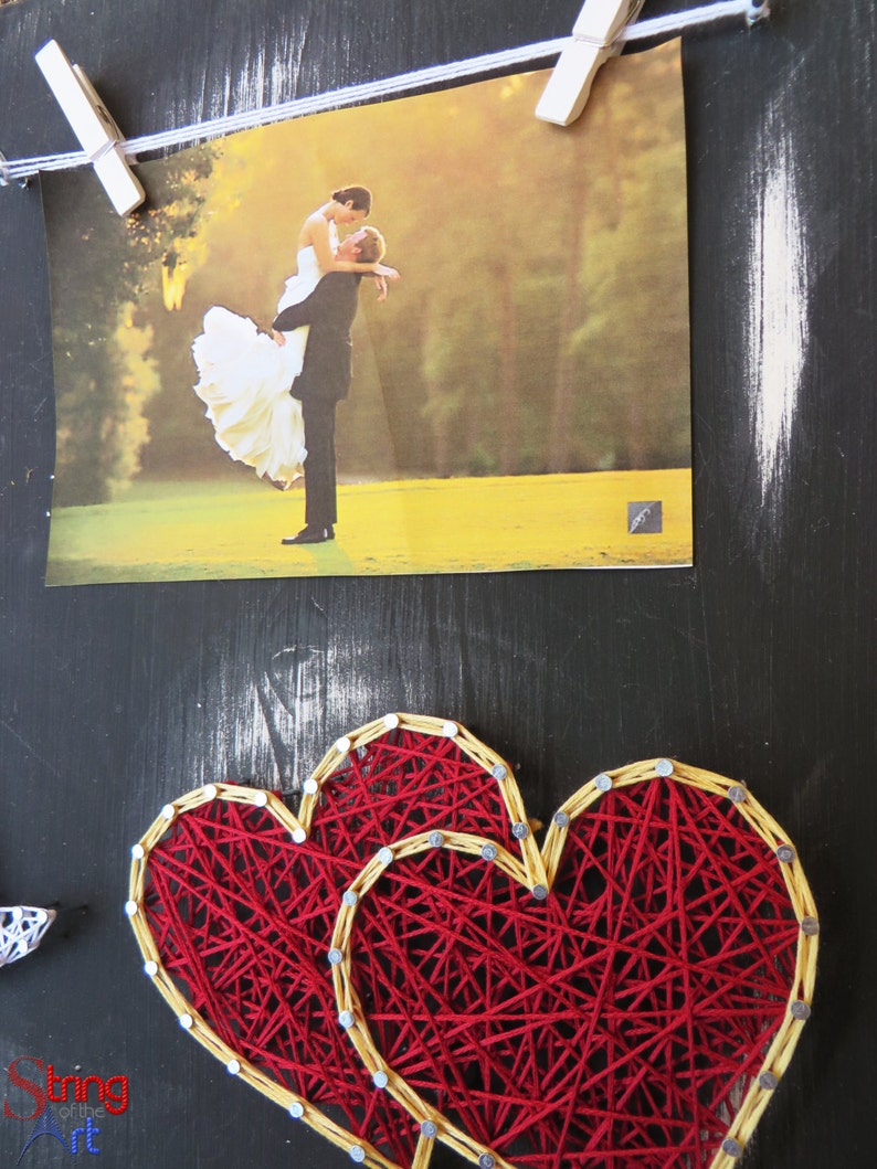 DIY String Art Kit String Art Picture Frame Picture Frame Etsy