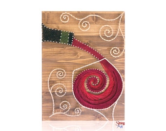 DIY String Art Kit - Wine String Art, Crafts Kit, Adult Crafts, Wine Lover, Mother's Day Gift, Gift for Mom, Wine Gift, DIY Kit