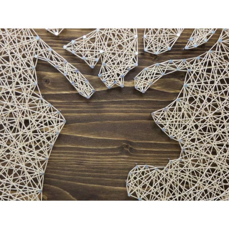 Deer String Art Kit DIY Kit Includes Crafting Supplies Etsy