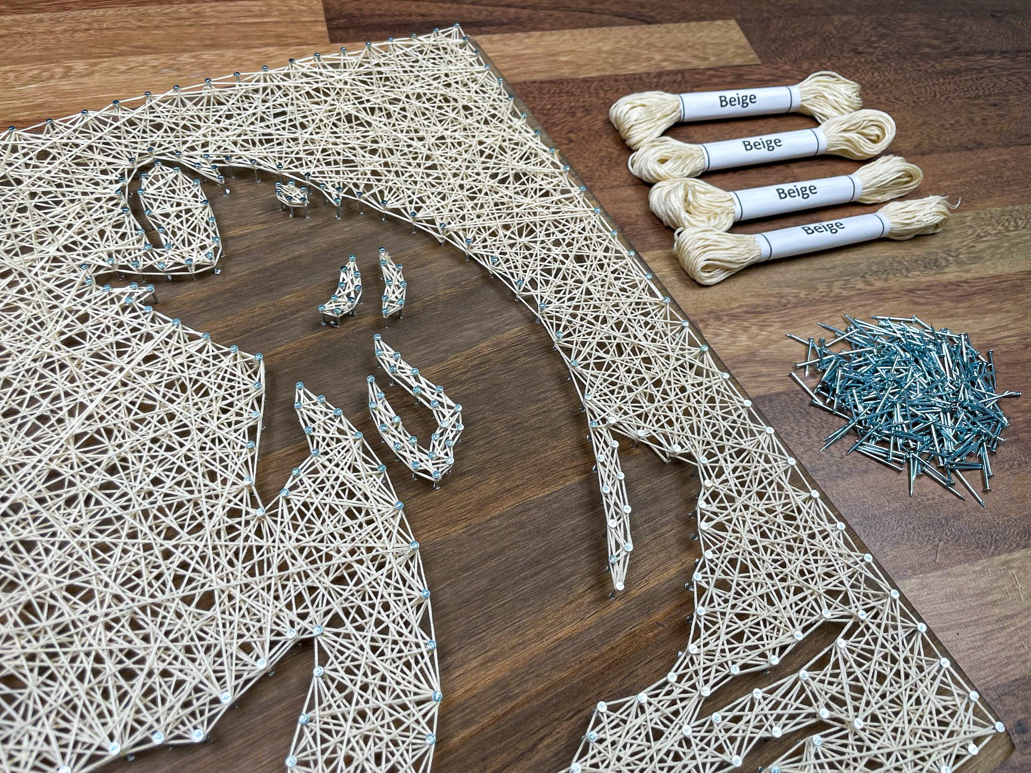 String Fish Crafts Fish String Art Kit - DIY Arts and Craft Kit for Adults | All Crafting ...
