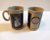 Vintage Pillsbury Collectible Mugs - 1986 England Pillsbury's Best Mugs Set of 2