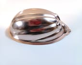 Vintage Copper Colored Aluminum Gourd Jello Mold - 2 Cups Copper Mold Hanging Wall Decor Gourd Shaped Jello Mold Hong Kong