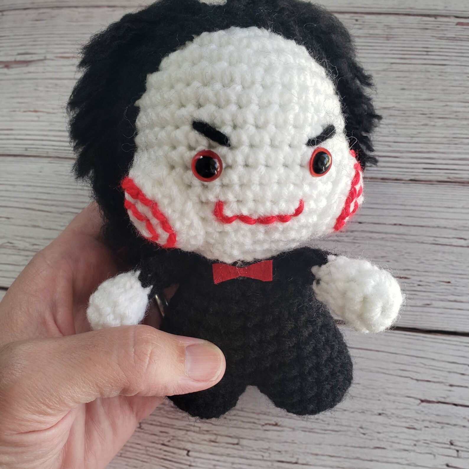 Saw jigsaw jigsaw crochet doll amigurumi jigsaw horror Etsy
