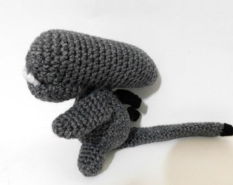 xenomorph, alien queen, science fiction doll, amigurumi, scifi