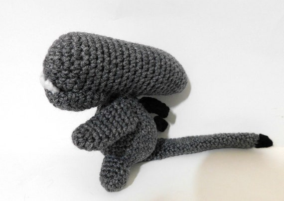 Xenomorph Alien Konigin Science Fiction Puppe Amigurumi Etsy
