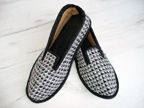 Wool Womens Slippers Slippers Shoes Soft Sole Shoes House Slippers Home Slippers Indoor Shoes Girl Slippers Handmade Shoes Women