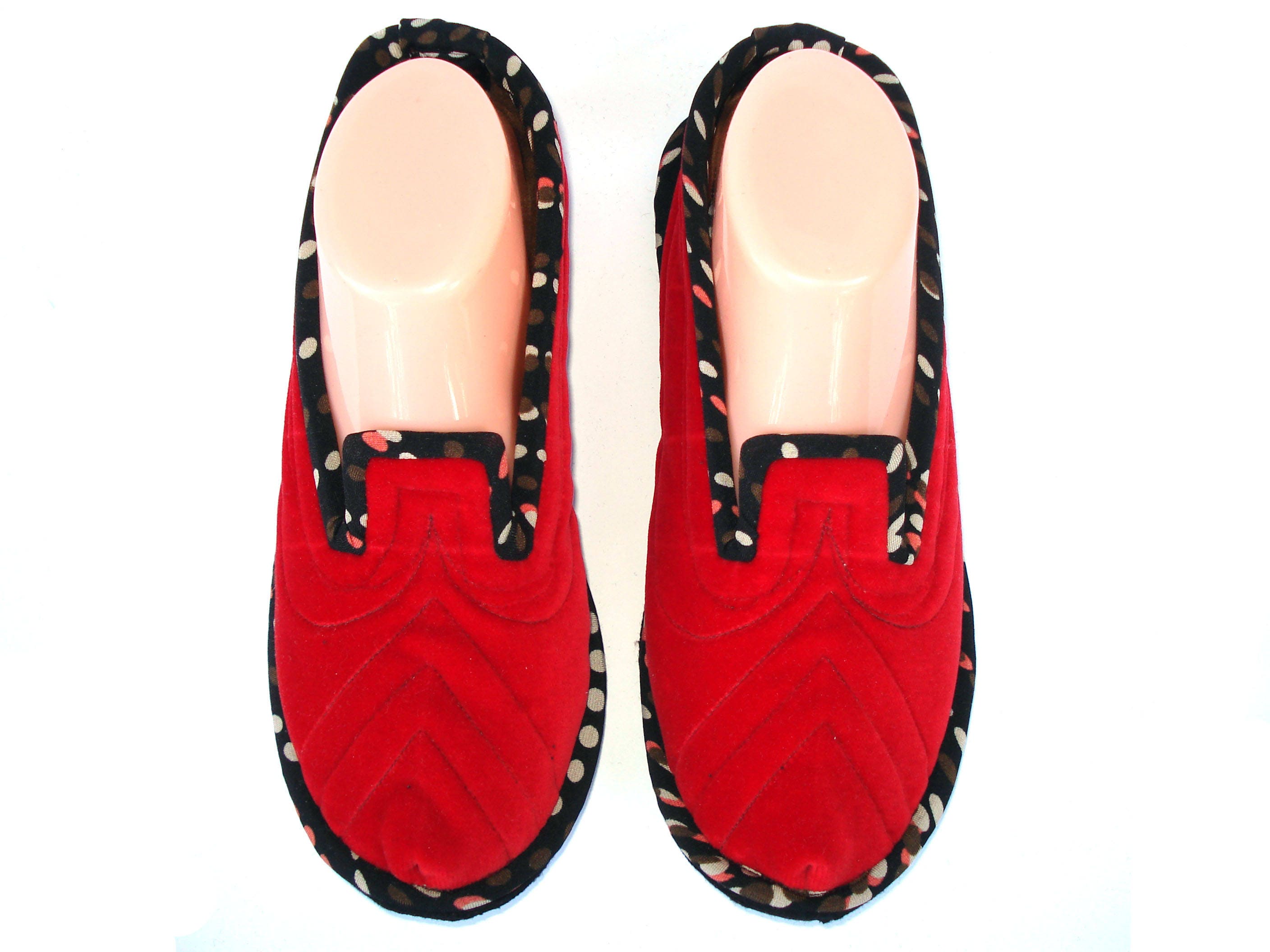 Velvet House Slippers for Women Woolen Home Shoes Warm - Etsy