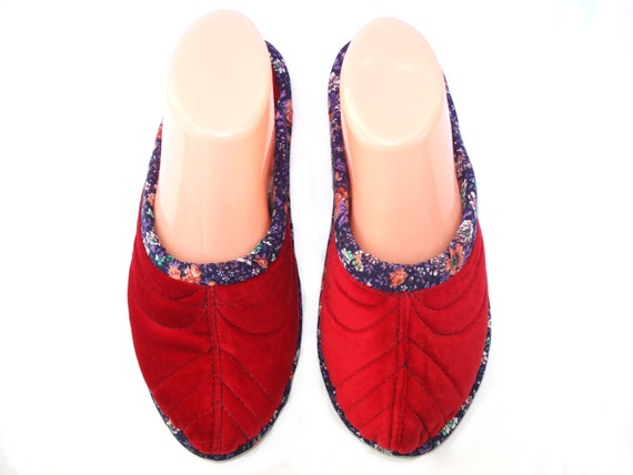 womens velvet house slippers
