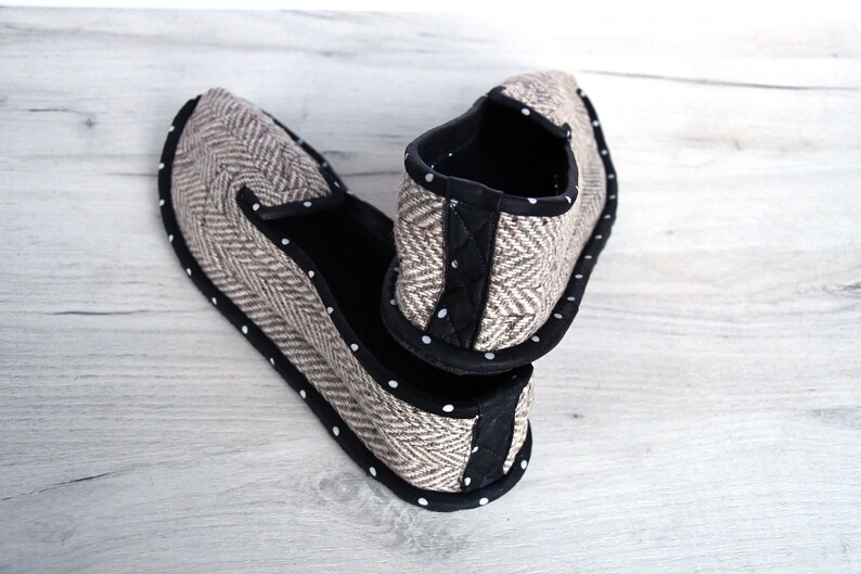 mens wool house shoes