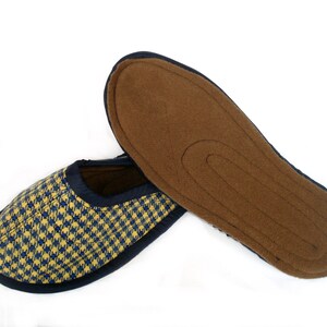 yellow earth slippers