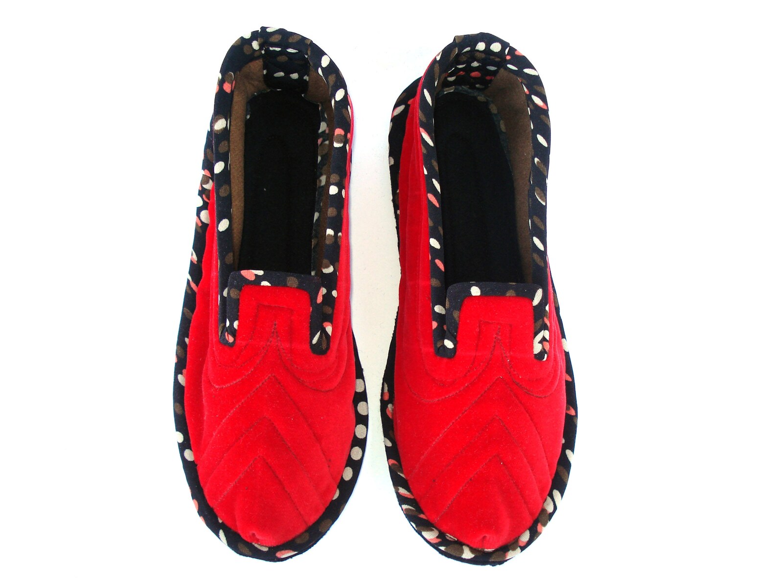 Velvet House Slippers for Women Woolen Home Shoes Warm - Etsy