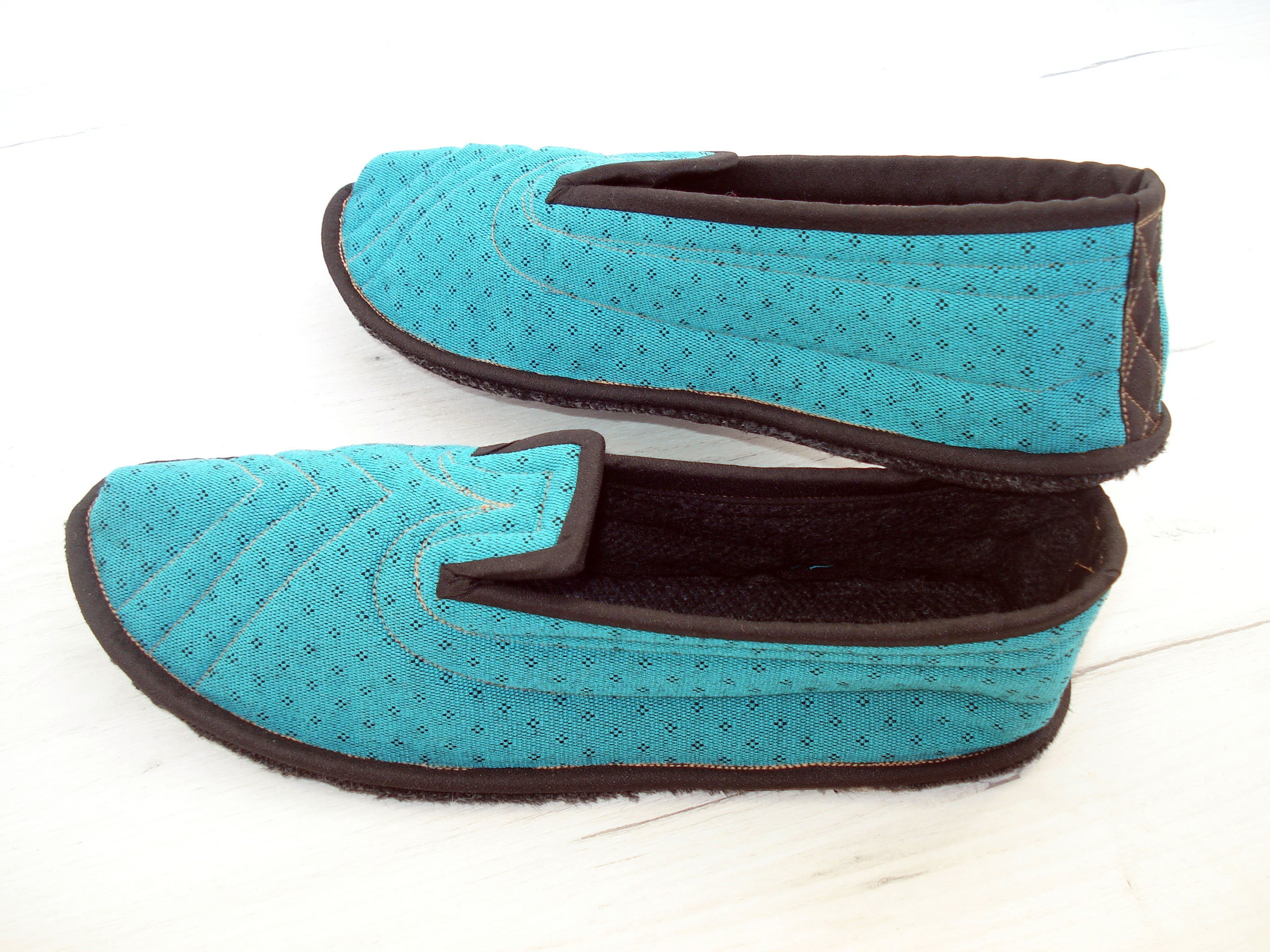 Wool Men Slippers Wool House Slippers Slippers for Men Etsy