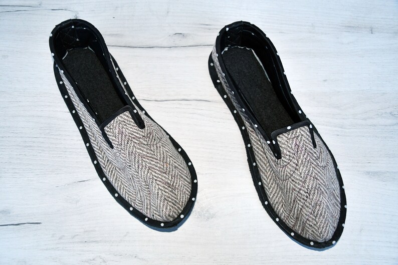 mens wool house shoes