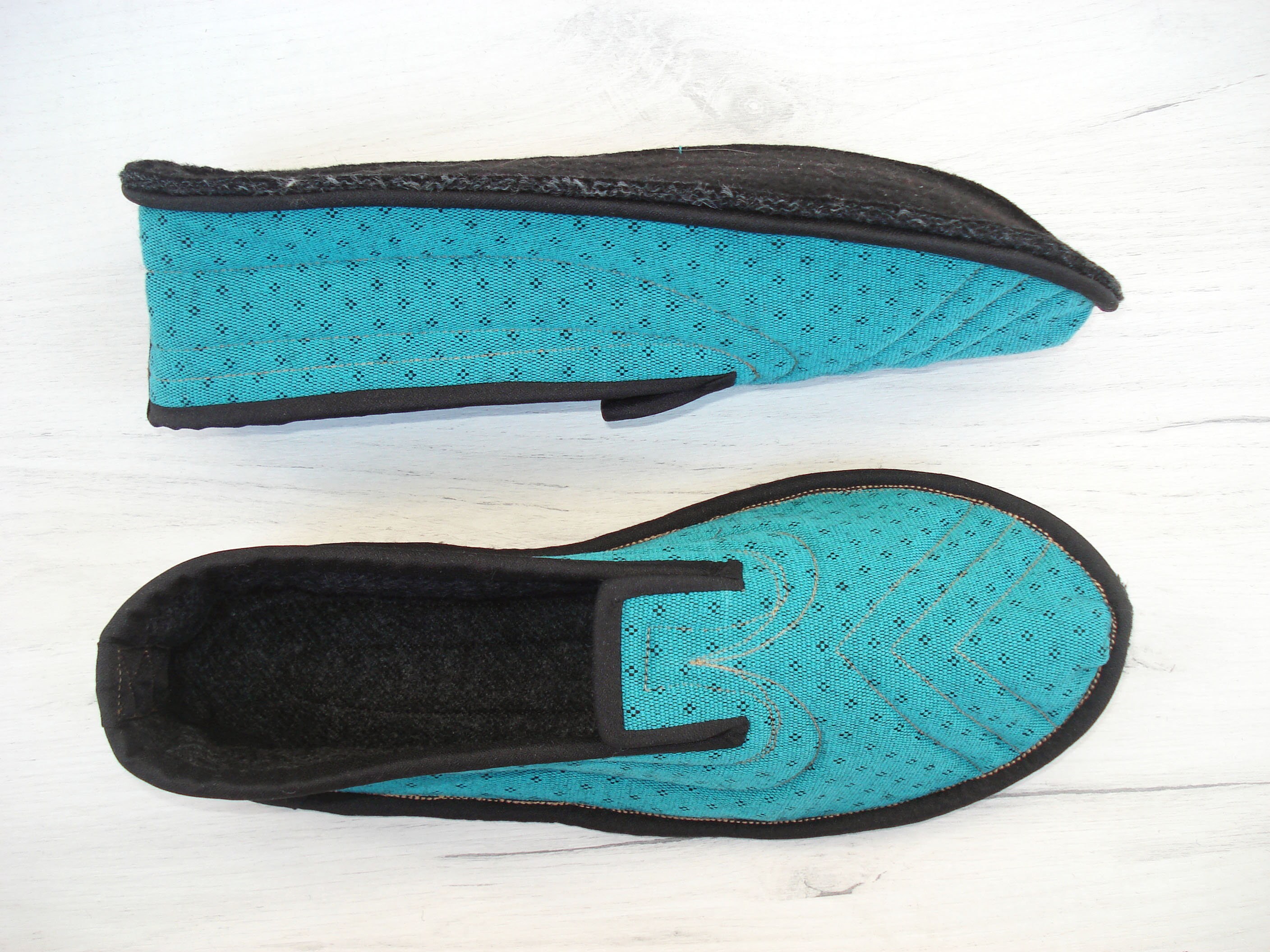 Wool Men Slippers Wool House Slippers Slippers for Men Etsy