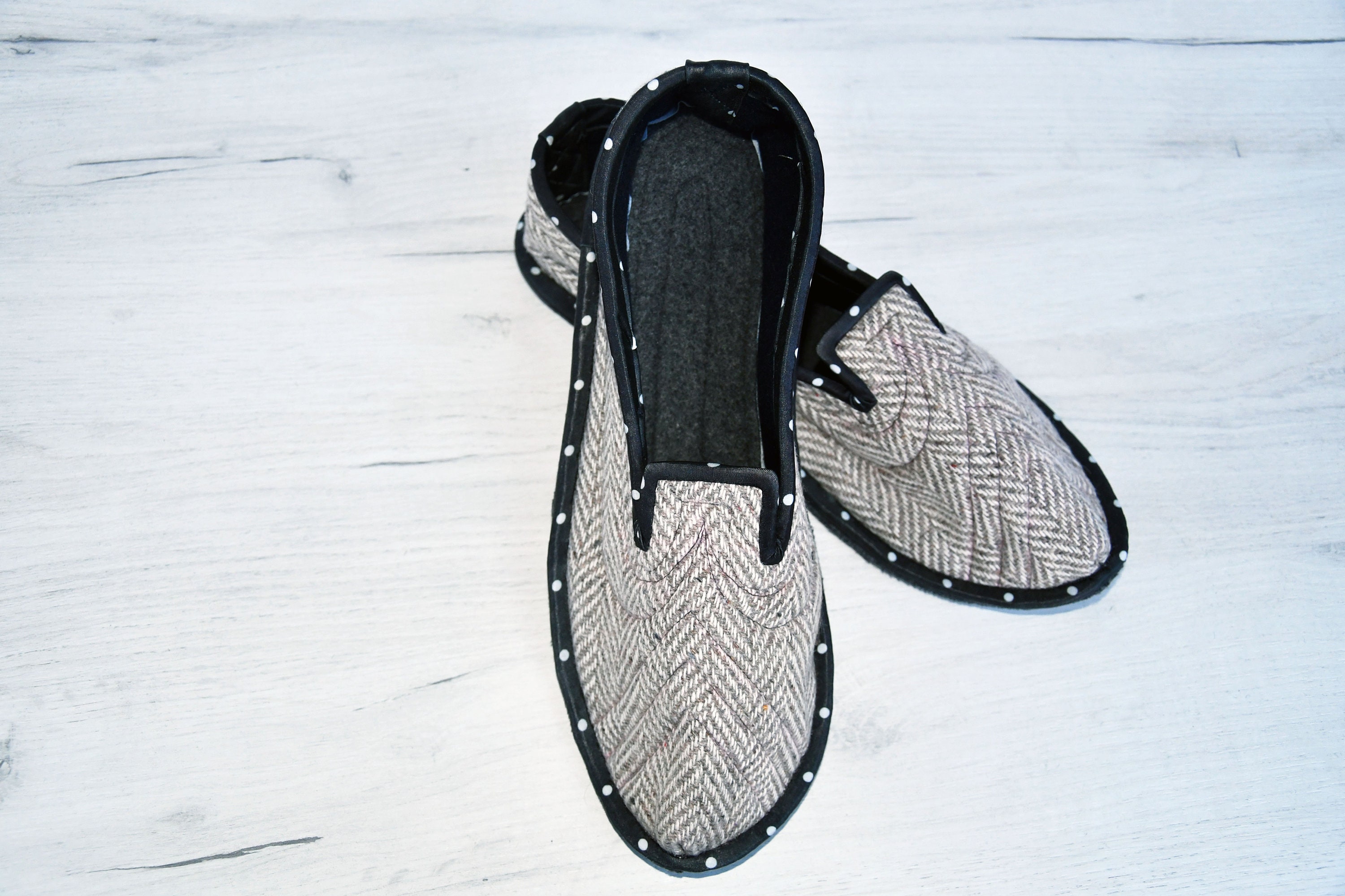 mens wool house shoes