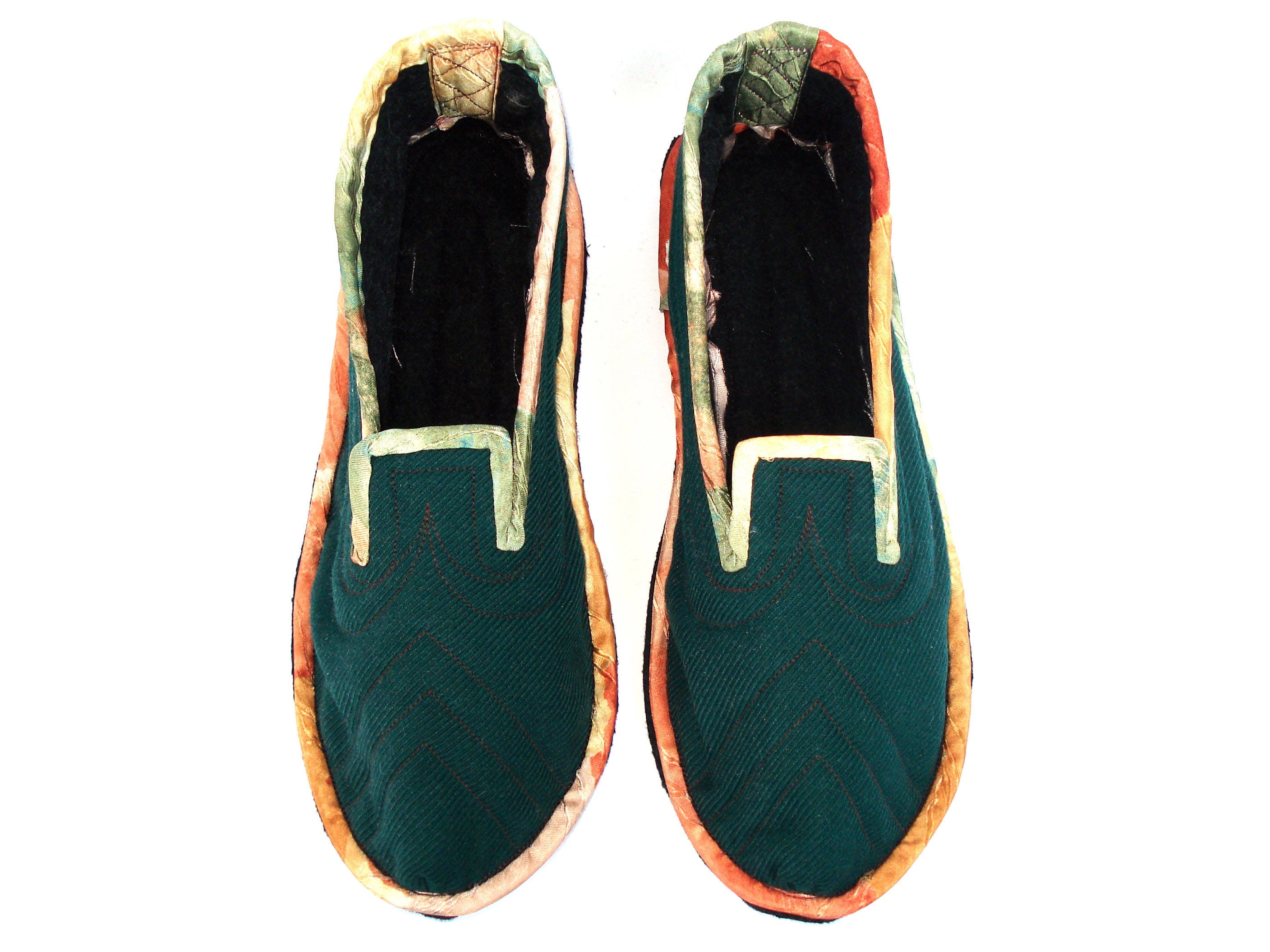 green bubble slippers