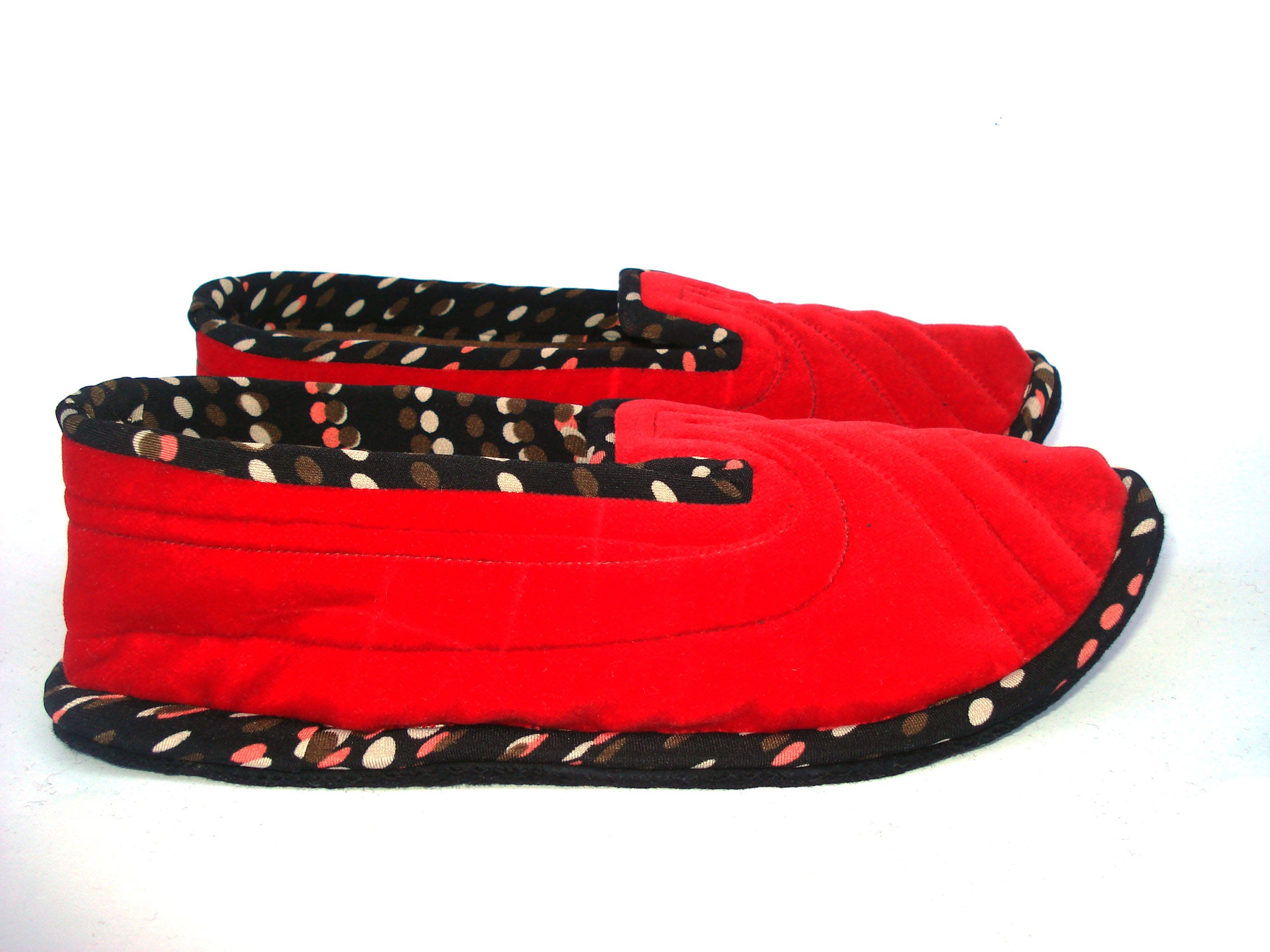 Velvet House Slippers for Women Woolen Home Shoes Warm Etsy