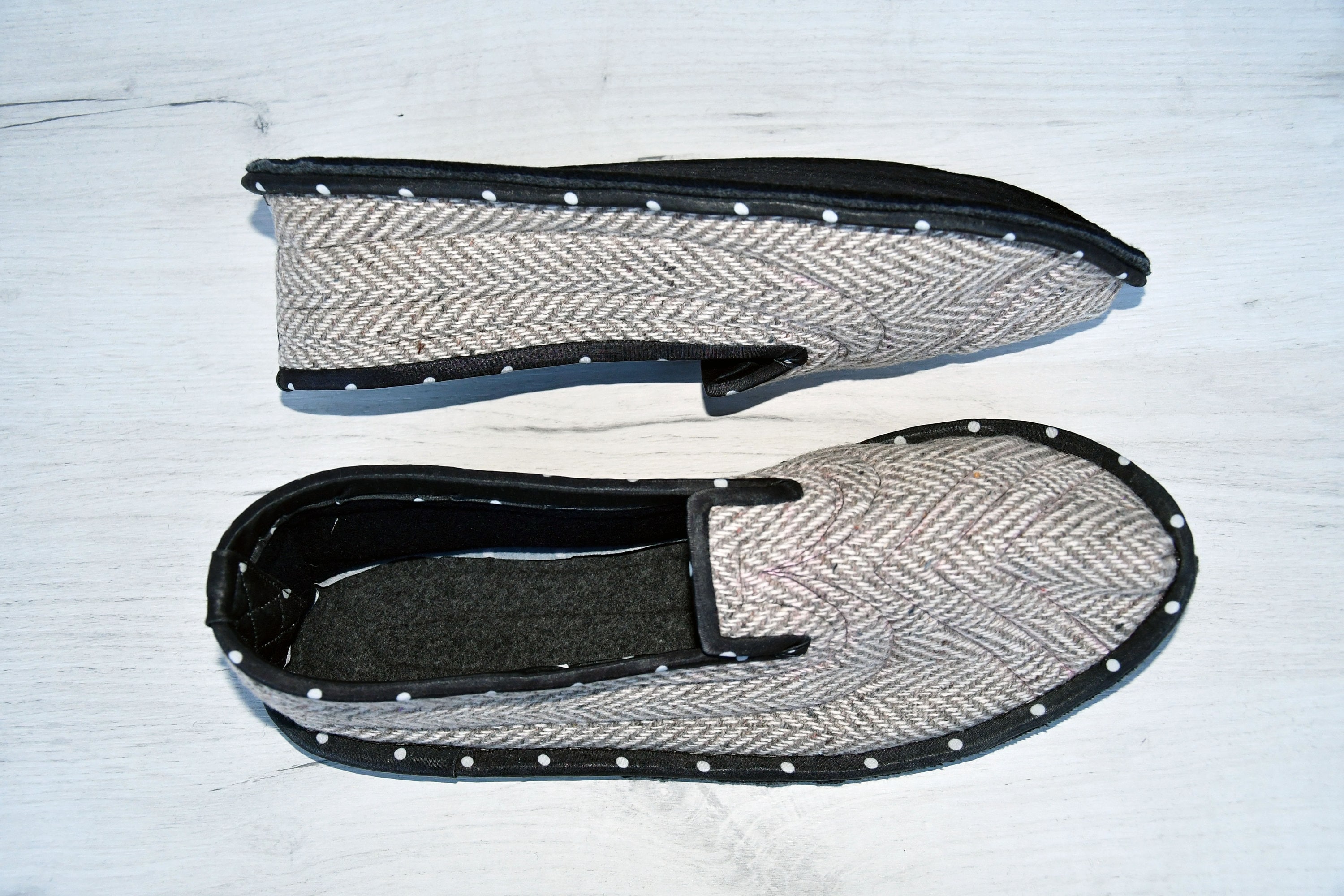 mens wool house shoes