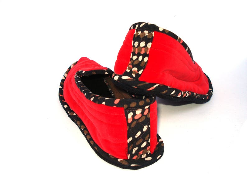 Velvet House Slippers for Women Woolen Home Shoes Warm Etsy