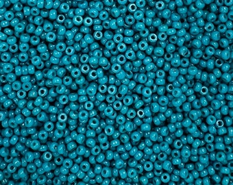 11/0 Miyuki Duracoat 15g, Robin Egg Blue, Seed Beads Japanese, 3” Tube, 15 grams, D4483, Round Rocaille