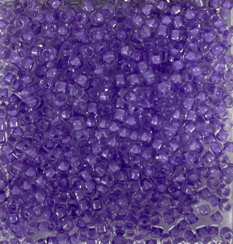 60 Seed Beads Japanese 30 grams X 10 colors Luminous Neon