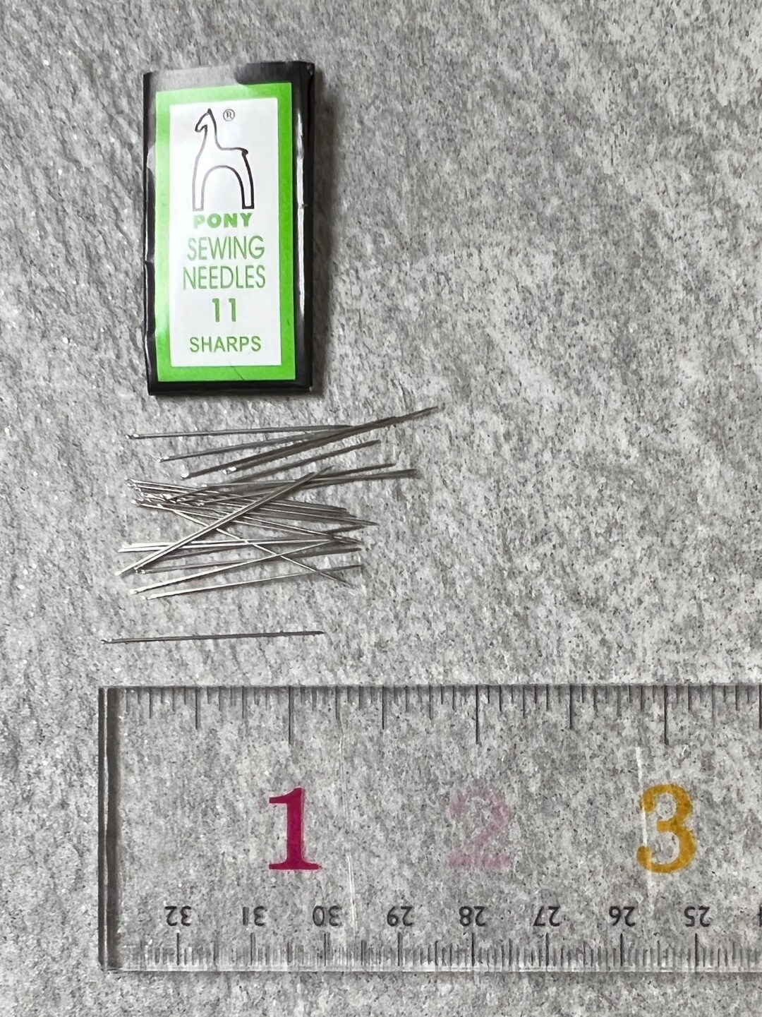 Pony Sewing Sharp Beading Needles Size 11 Packages of 25 Etsy