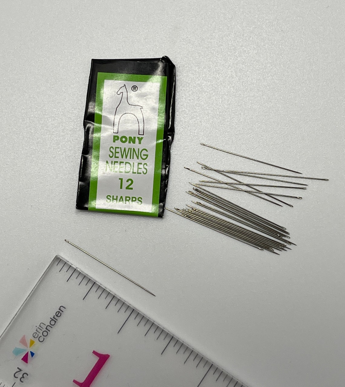 Pony Sewing Sharp Beading Needles Size 12 packages of 25 Etsy