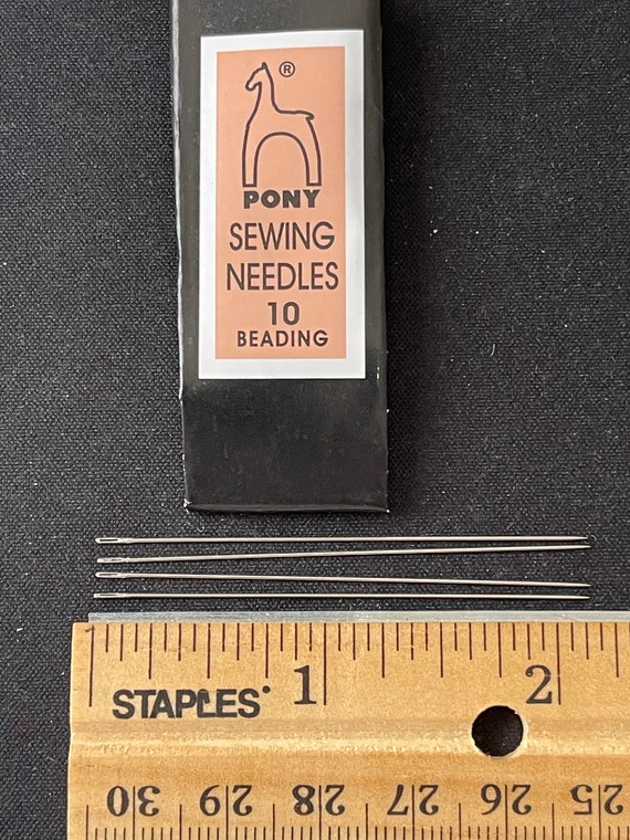 Pony English Beading Needles Size 12