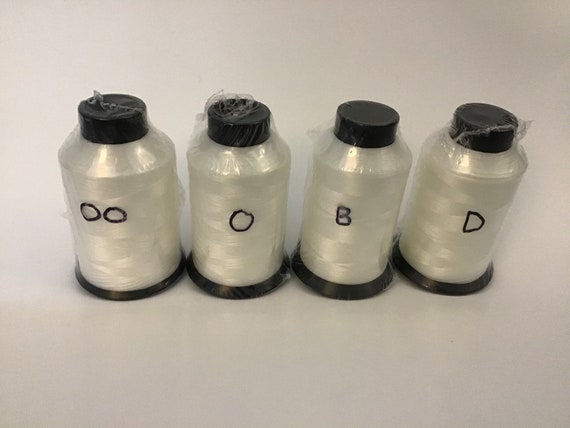 Black or White, Nymo Beading Nylon Thread, Size OO, O, B or D, 3 Oz Cone -   Canada