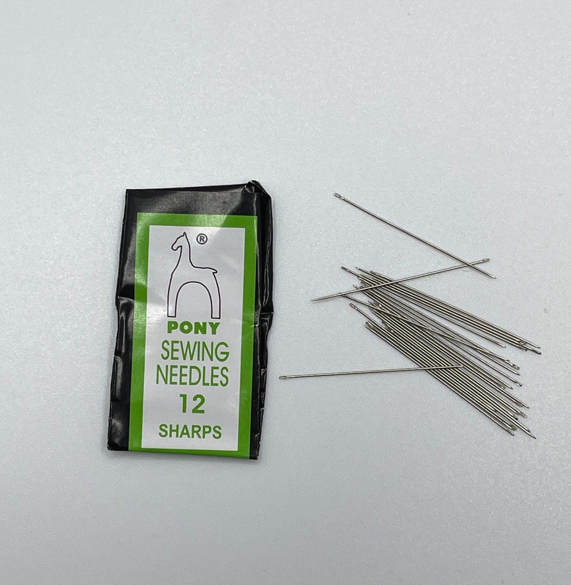 Pony Sewing Sharp Beading Needles Size 12 packages of 25 Etsy