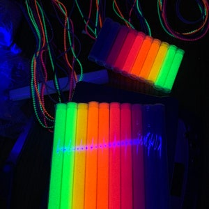 Luminous Matte Neon, Size 11/0 Seed Beads, 3 Tubes X 15 gram X 10 Colors image 7
