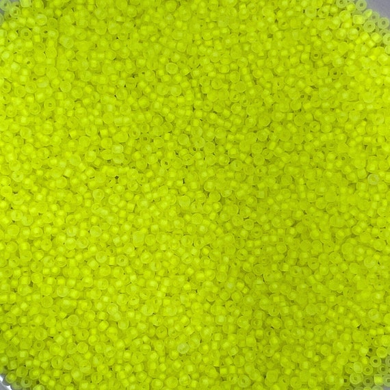 11/0 Luminous Neon 30g Yellow Seed Beads Japanese 6 Tube | Etsy