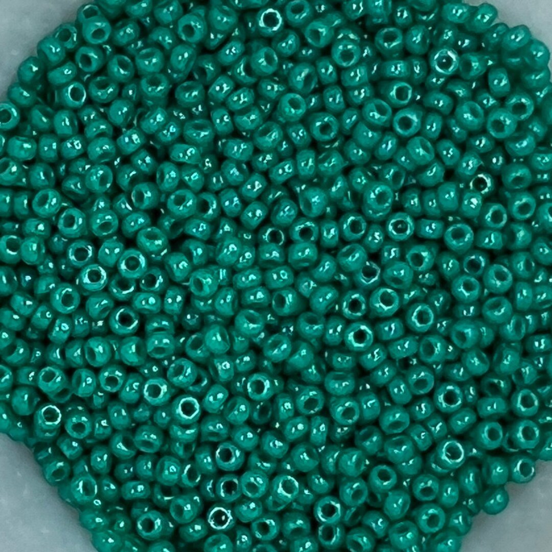 人気アイテムランキング(新品)  11/0 Miyuki Opaque Luster 30g, Dark Seafoam, Seed Beads その他