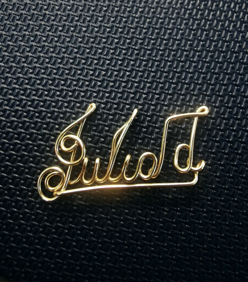 Wire Name Necklace, Personalized Jewelry, Teen Gift, Wire Wrapped