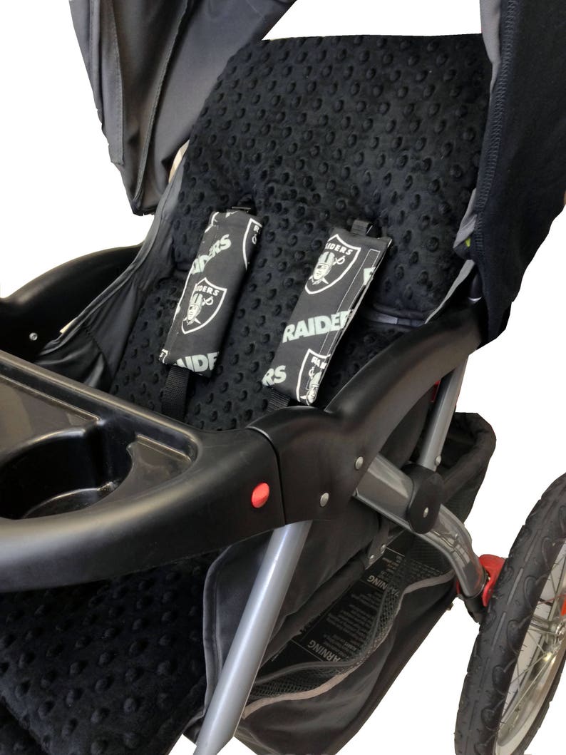 Reversible Stroller Pad Raiders Stroller Liner