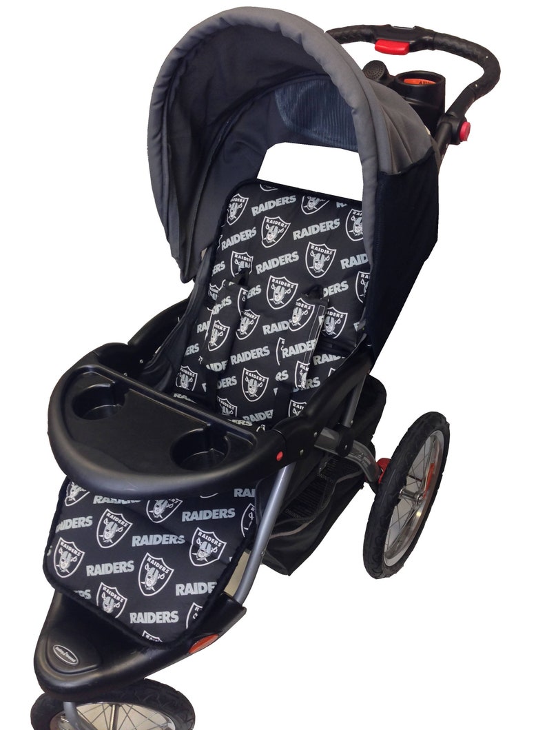Reversible Stroller Pad Raiders Stroller Liner