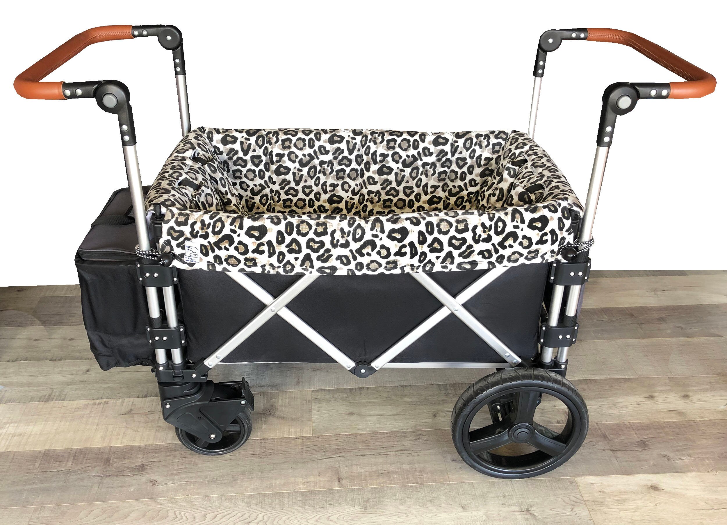 Gray Leopard Stroller Wagon Liner for Keenz Etsy