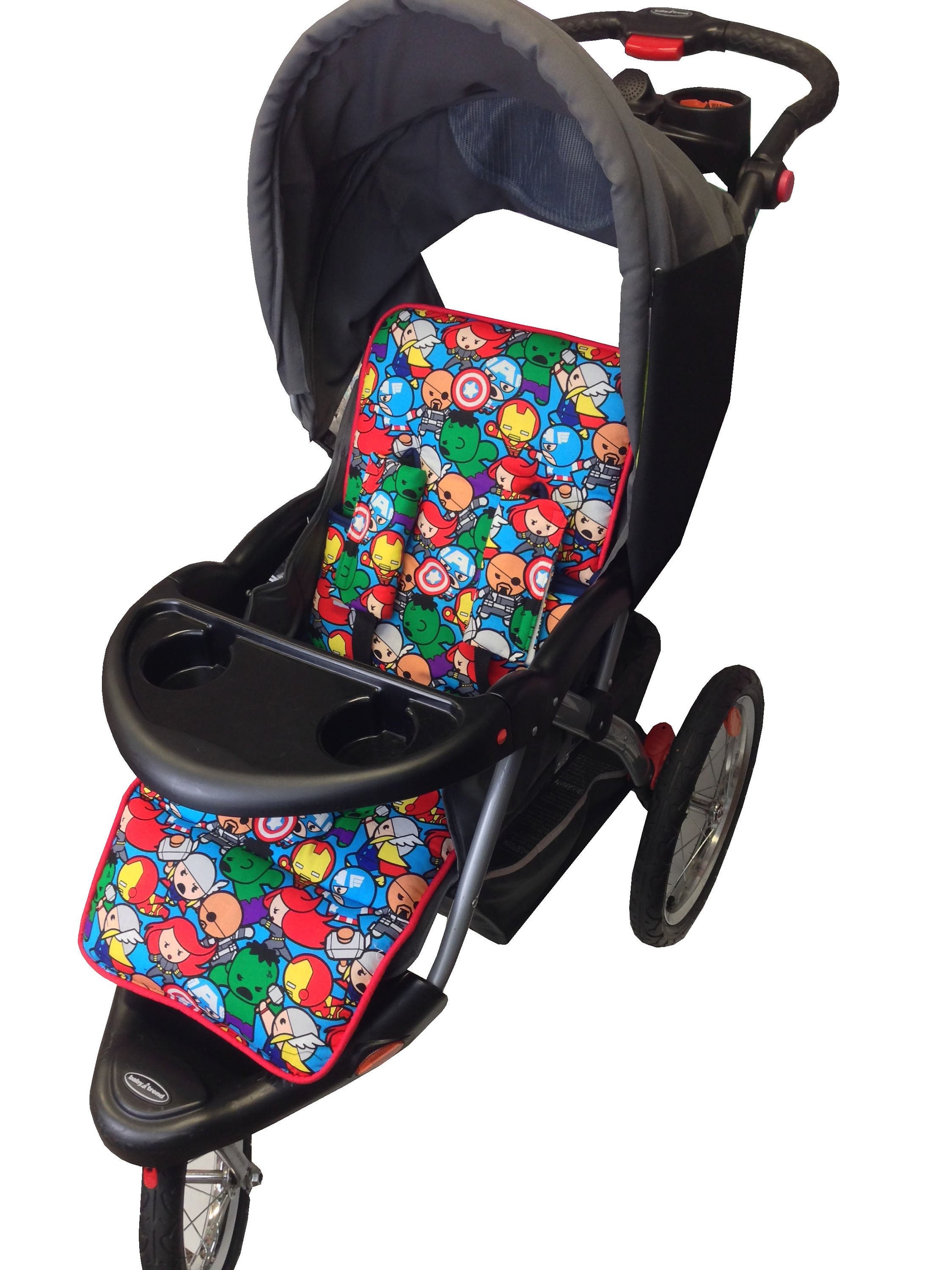 marvel baby stroller