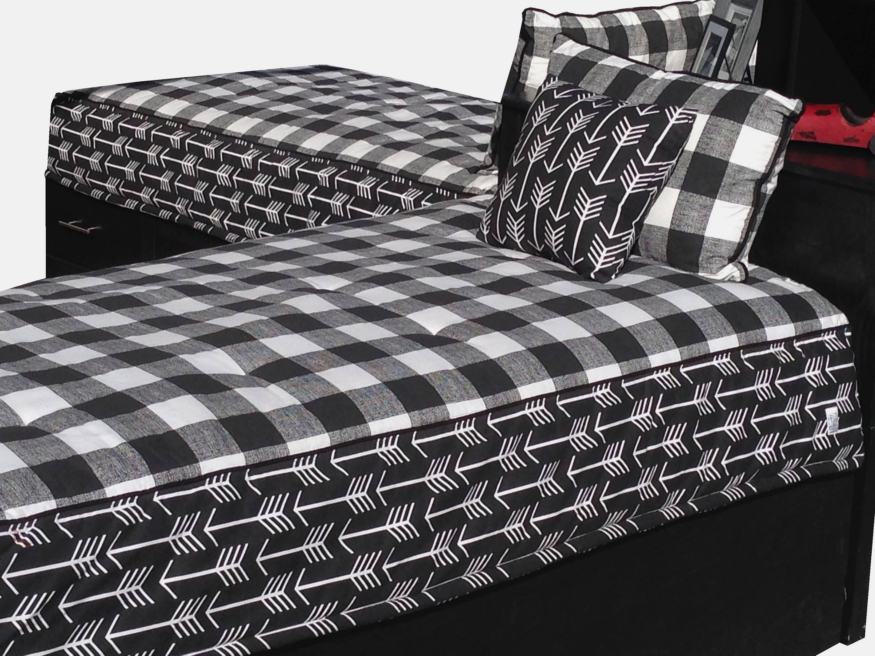 Black Buffalo Twin Size Hugger Comforter