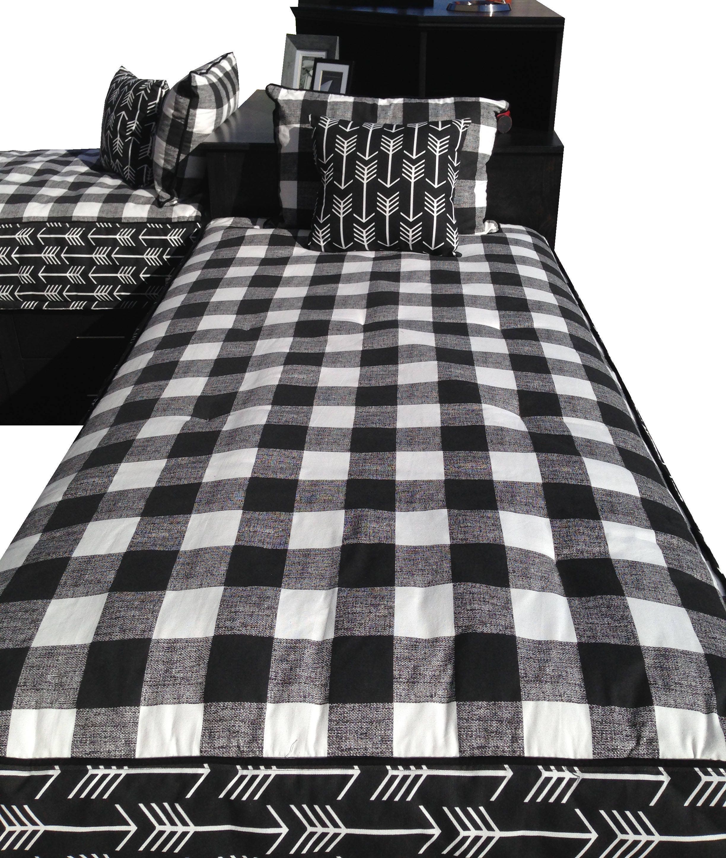 Black Buffalo Twin Size Hugger Comforter