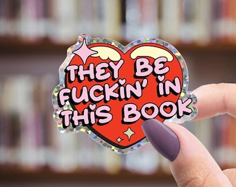 Spicy Smut Inspired Sticker - Kindle - Romance - Book Lover - Slow Burn - Enemies to Lovers - Bookish Gift - Die Cut Sticker