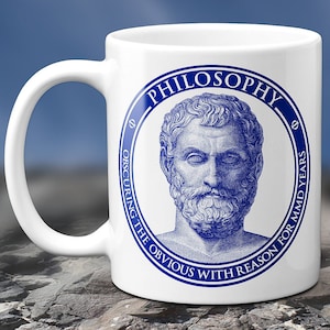 Philosophy Obscuring the Obvious with Reason - Snarky Philosophy Major Gift Mug