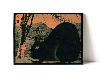 The mind is a wonderful servant but a terrible master - giclée print