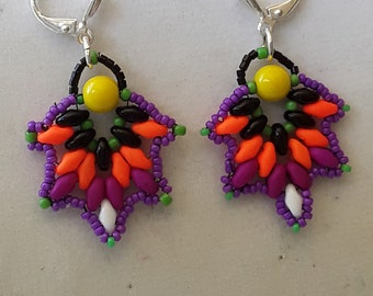 Halloween Candy Corn Earrings!