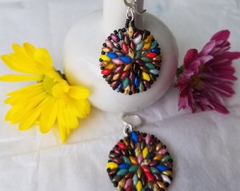 CONFETTI Super Duo Multicolor Earrings