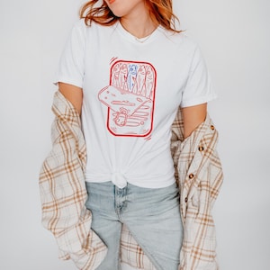 Sardine Art Shirt: Pop Art Inspired Tinned Fish Tee