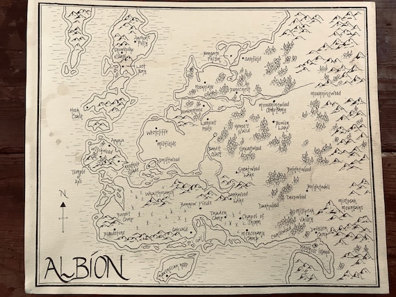 Albion map. Albion map